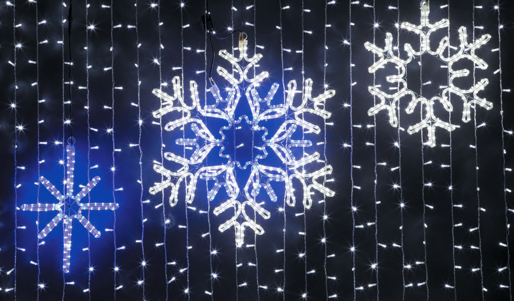 Гирлянда дождь