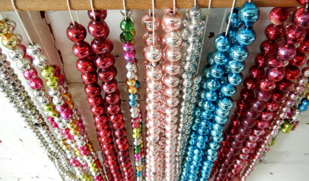 Стеклянные гирлянды