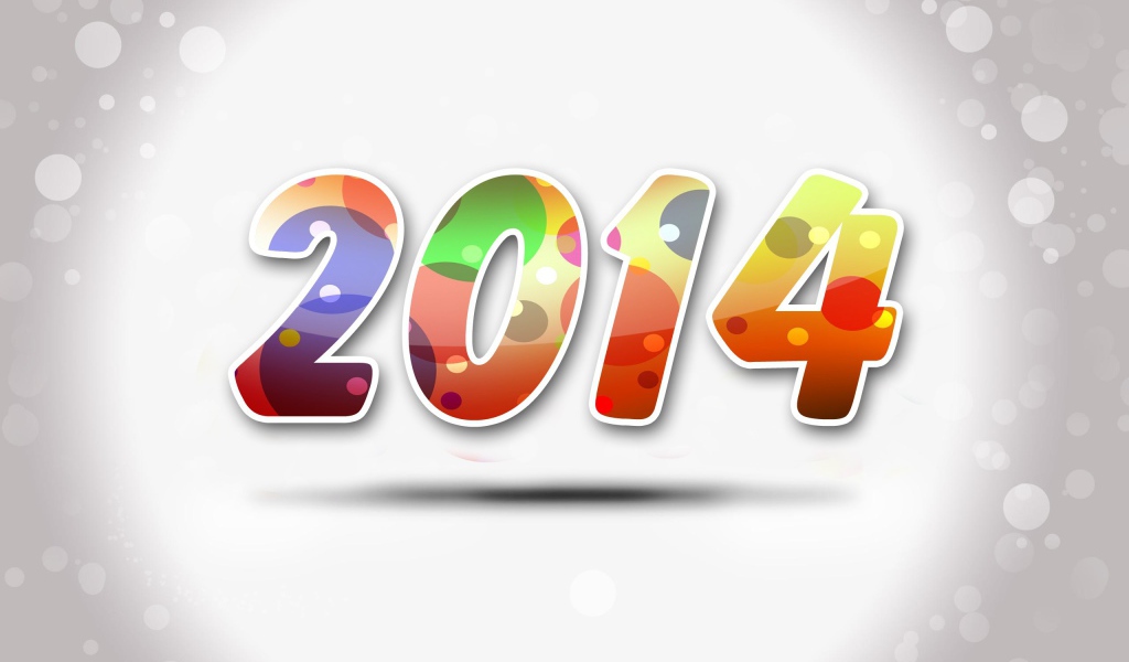 Новый год 2014, красивая картинка