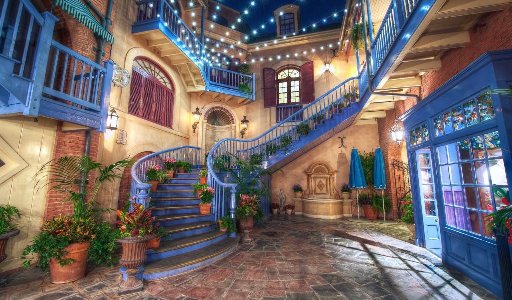 Уличные новогодние гирлянды