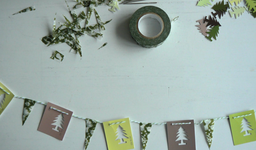 Бумажные гирлянды своими руками