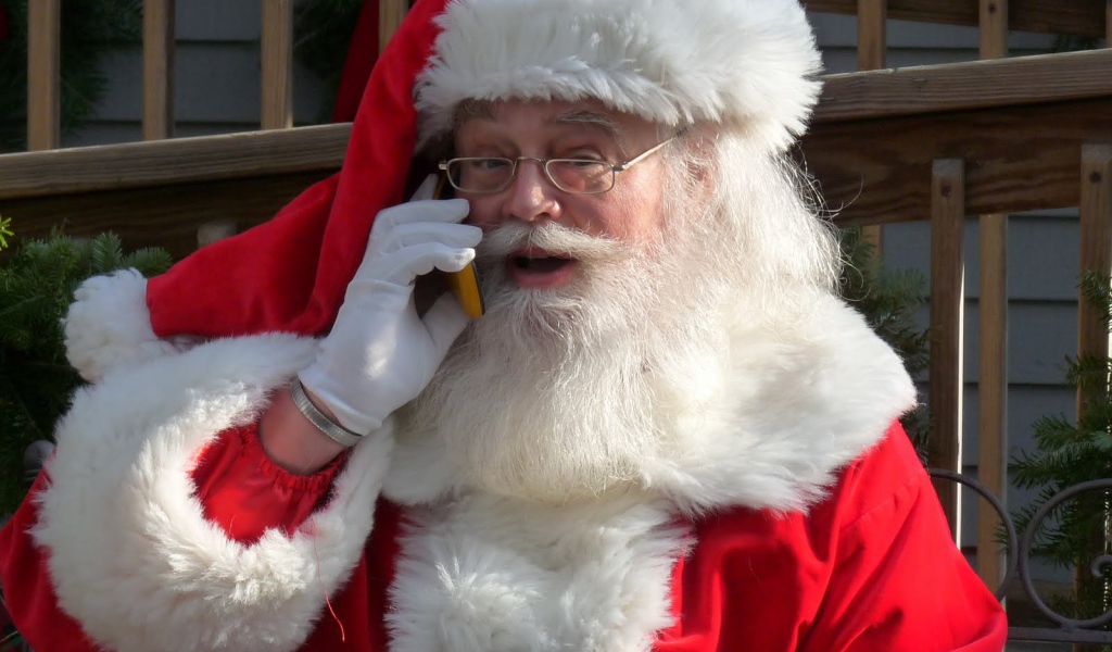 Tелефон деда мороза