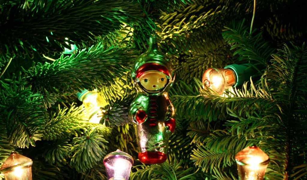 Pусская елочная игрушка