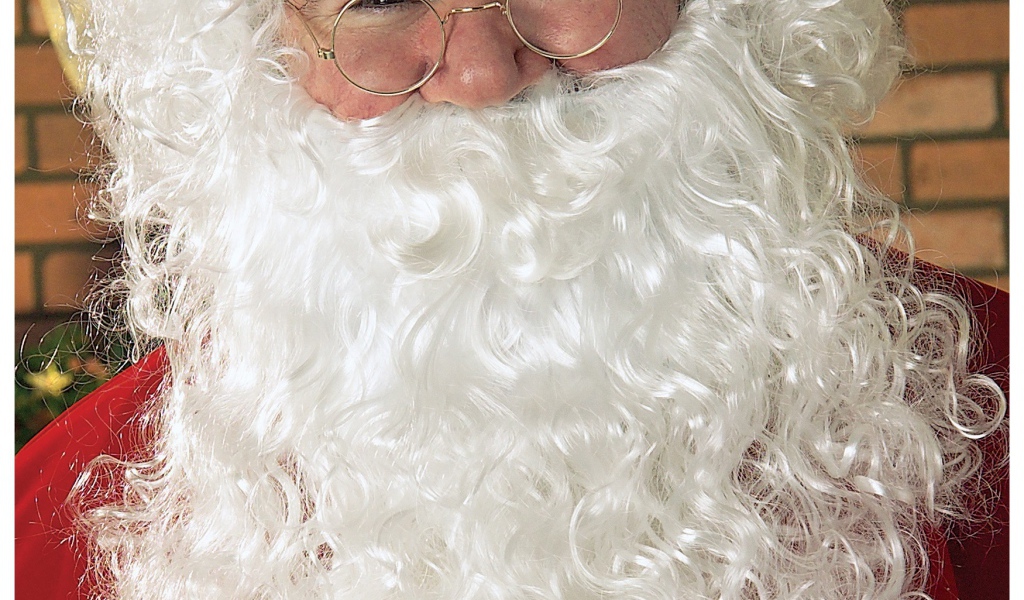 Парик деда мороза
