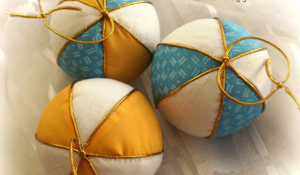 Mягкие елочные игрушки