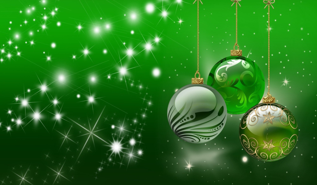 Очень зеленый Новый год