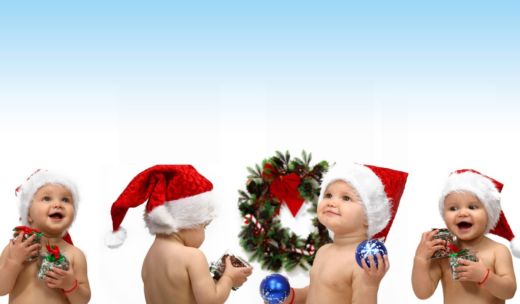 Дети на Новый год
