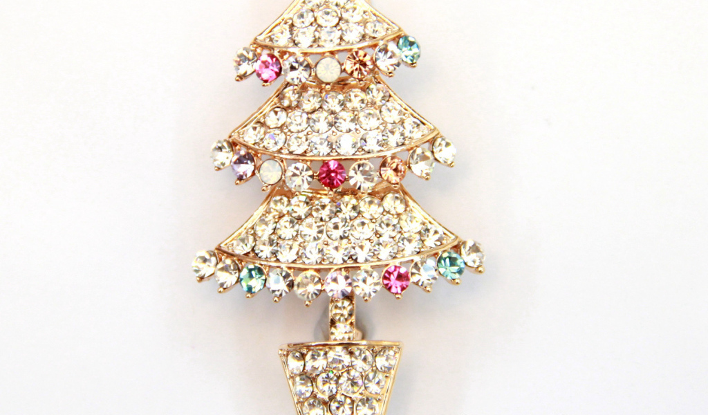 Игрушка елочная кристалл