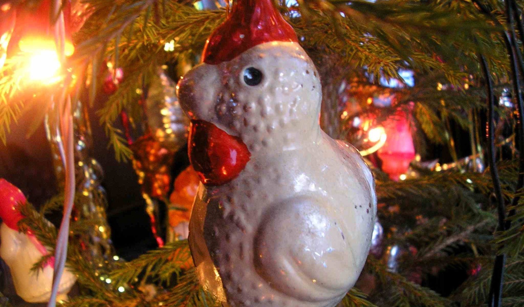 Cтарые советские елочные игрушки