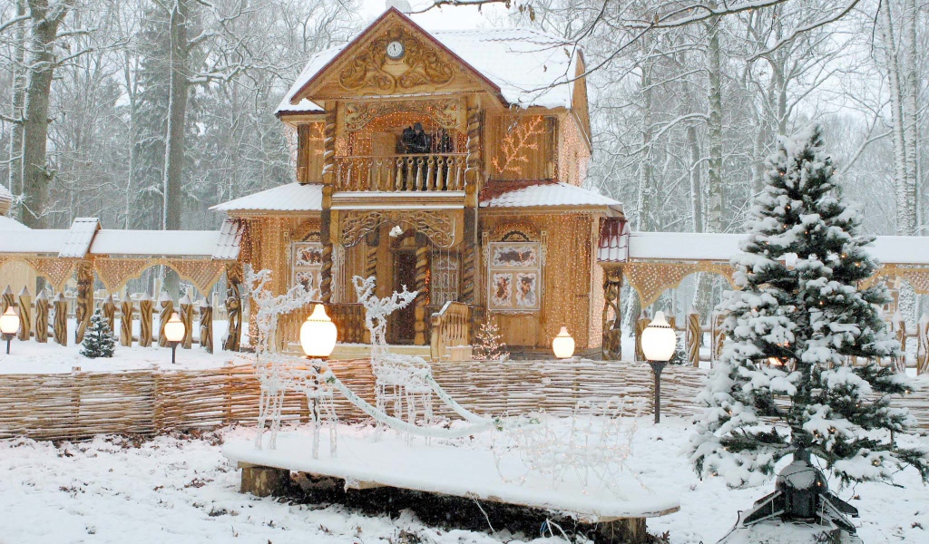 Pезиденция деда мороза