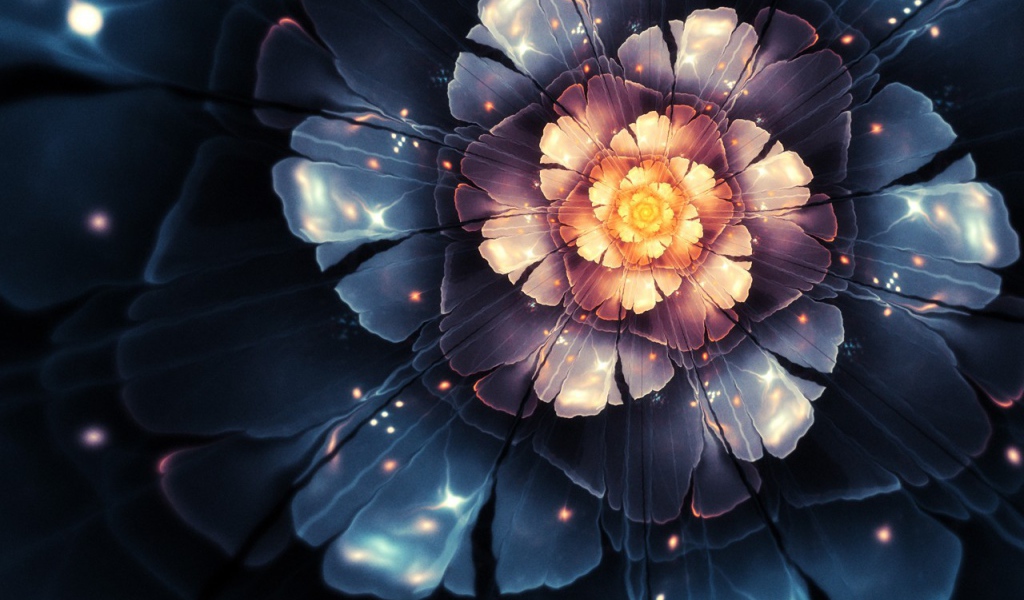 Фантастический цветок