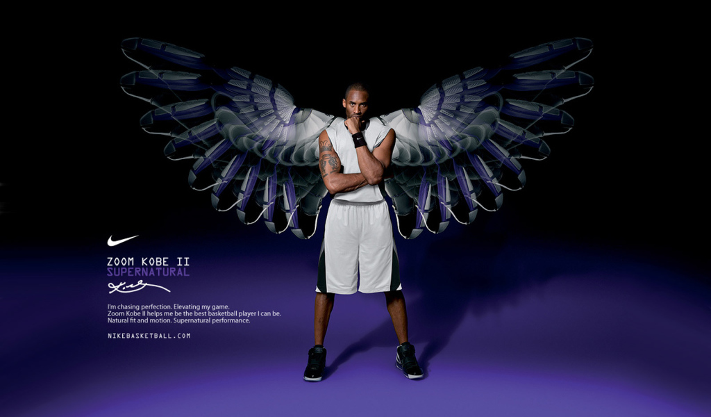 Коби Брайант носит Nike