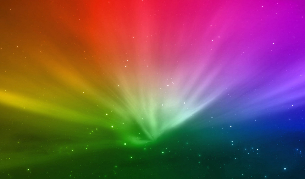 Разноцветные лучи света