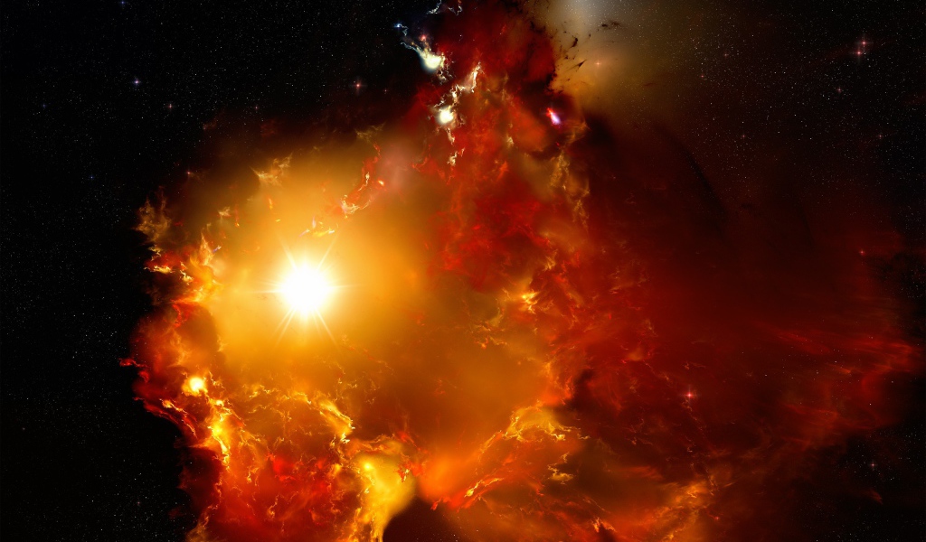 Красный свет космоса