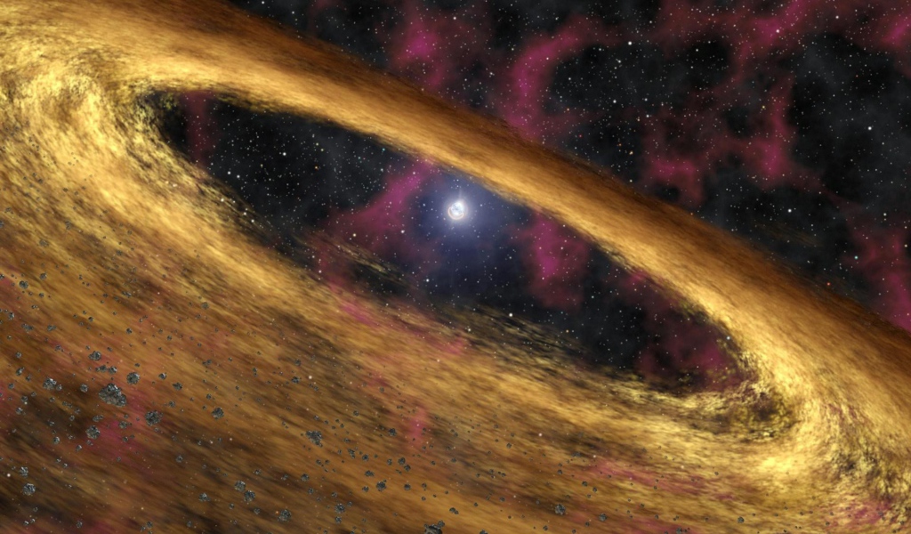 Кольцо из метеоритов