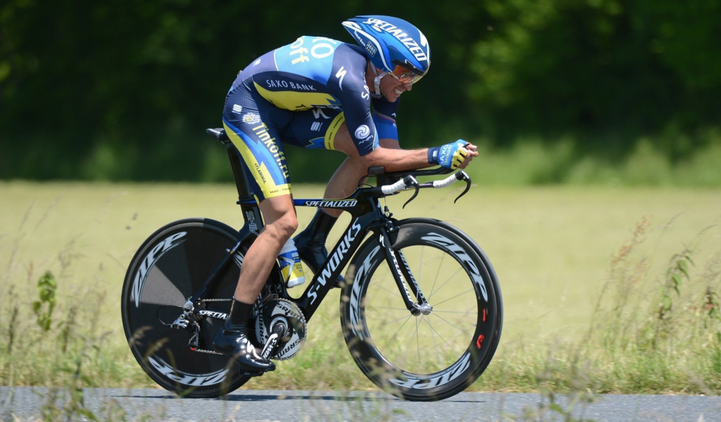 Велогонщик Альберто Контадор