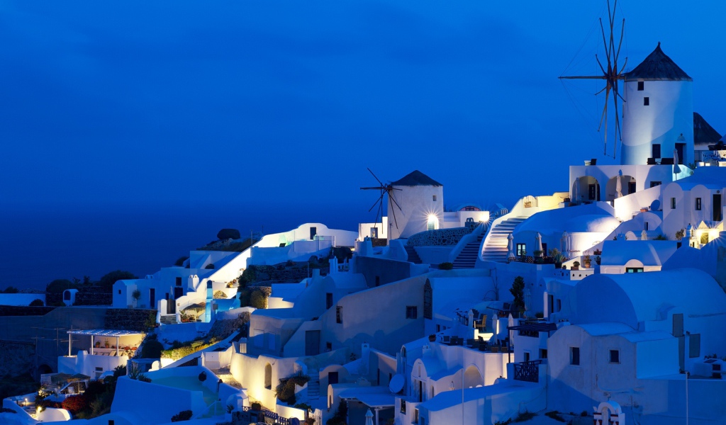 Дома в Санторини