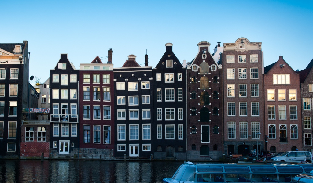Домики в Амстердаме