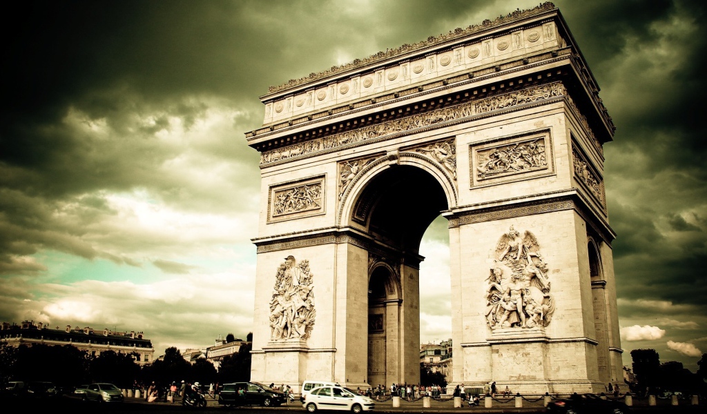 Триумфальная арка Франция