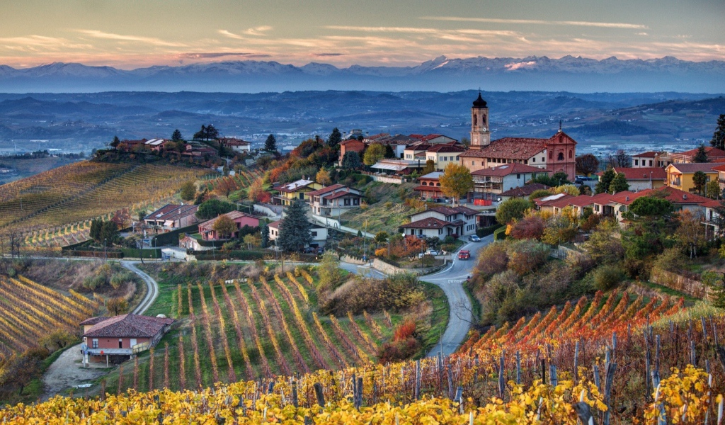 Возделанные поля Италии