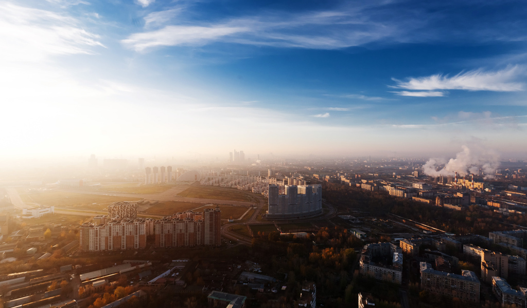  Москва с воздуха