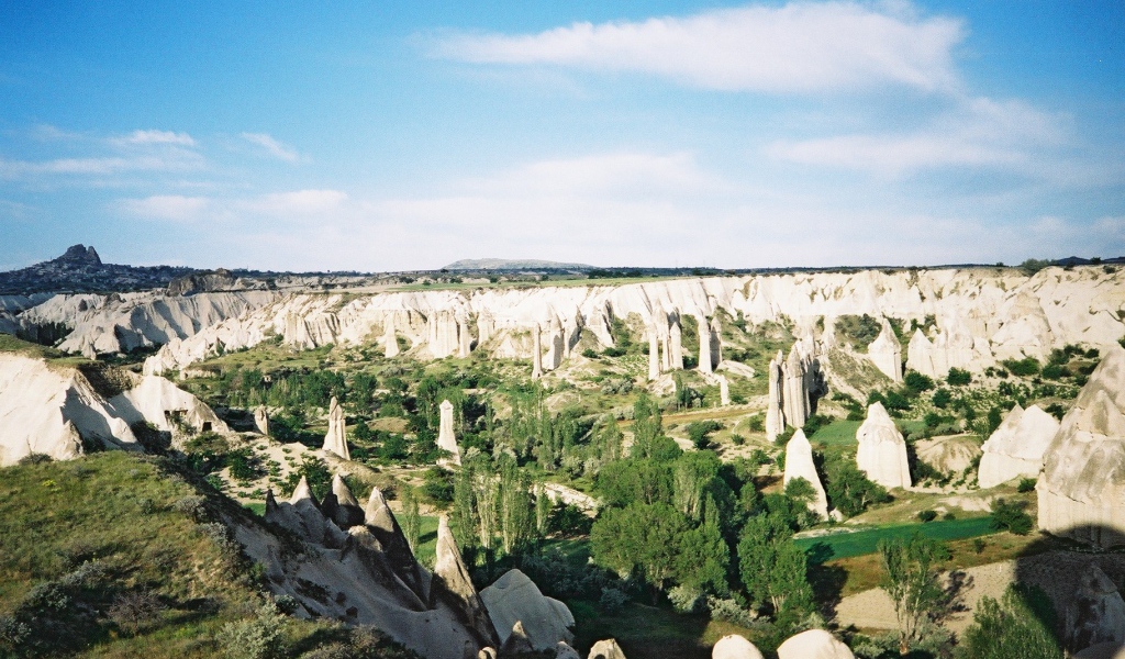 Волшебные дымоходы Турции удивительный пейзаж