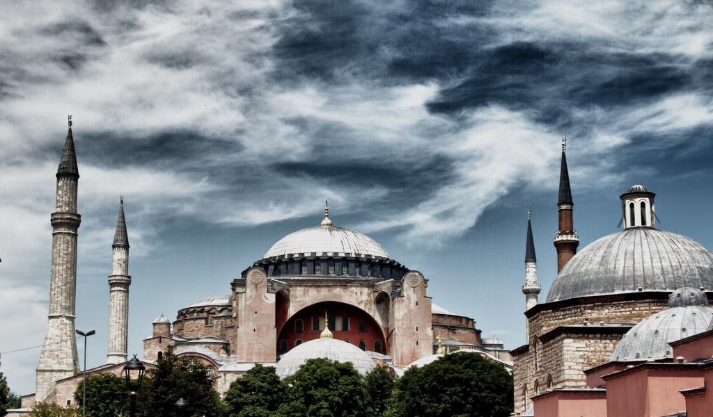 Собор Святой Софии Турция под открытым небом