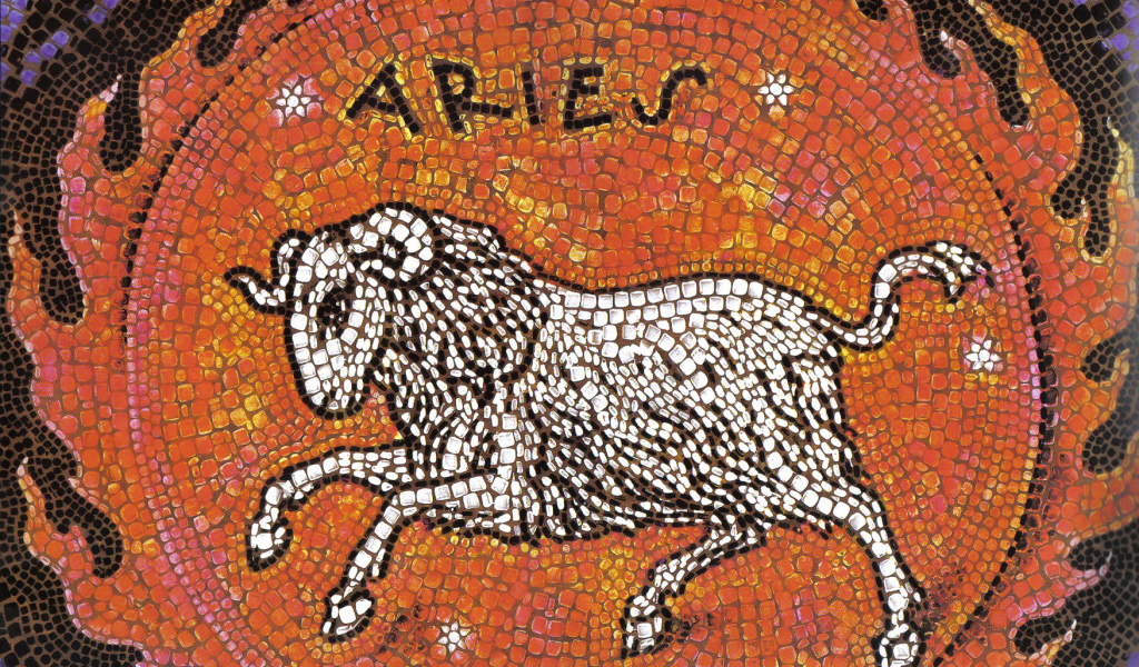 Овен, мозаика