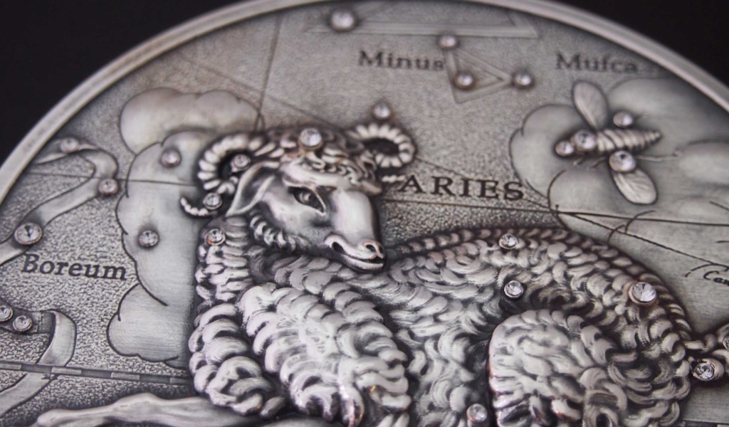 Овен на монете