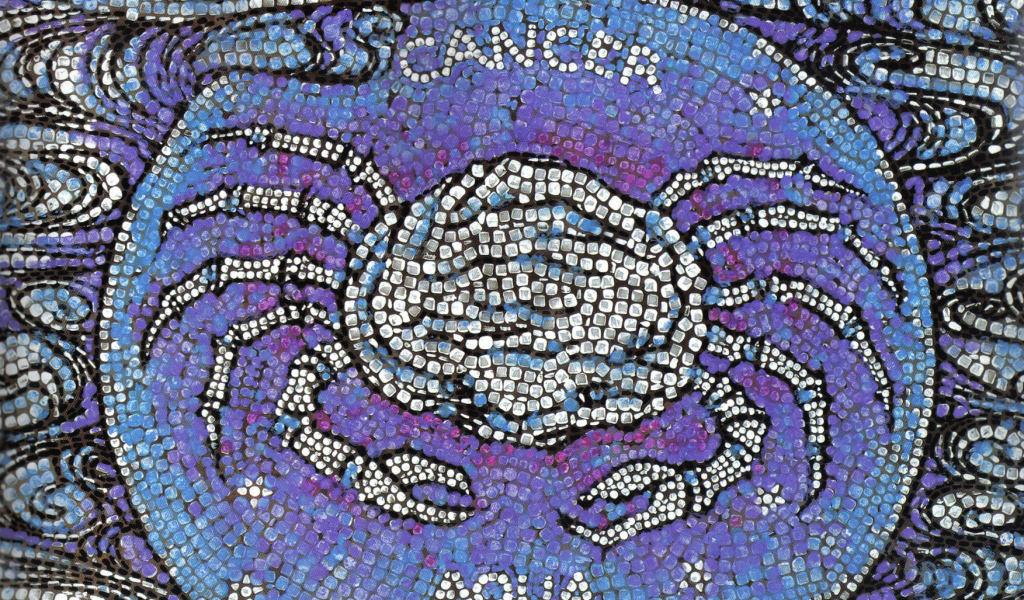 Рак, мозаика