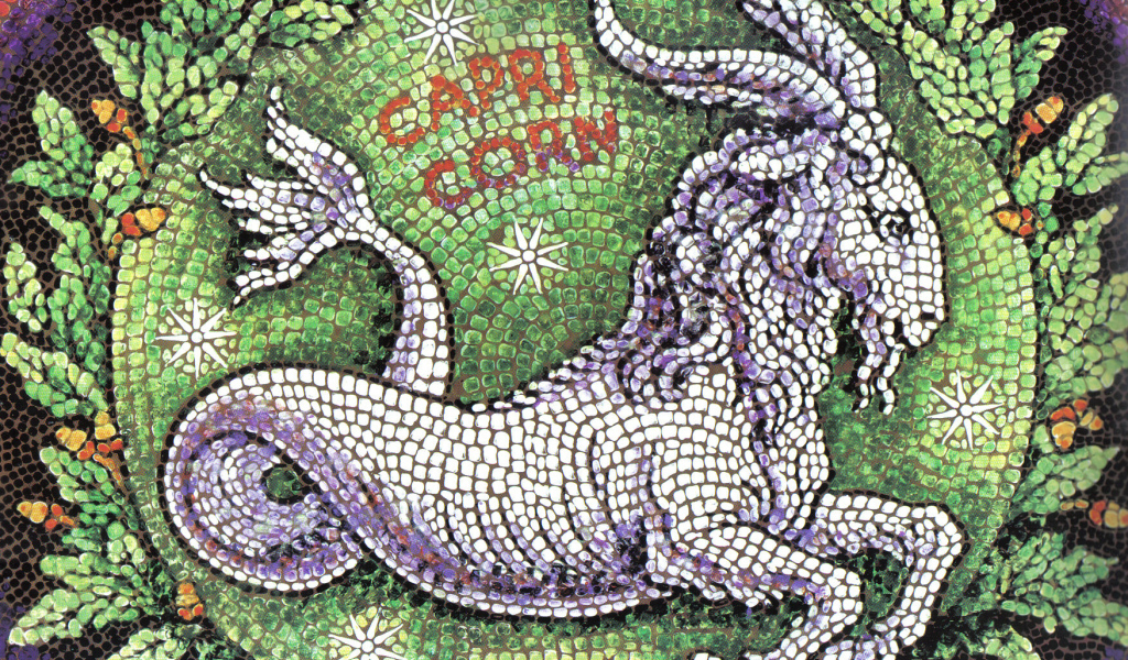 Козерог, мозаика