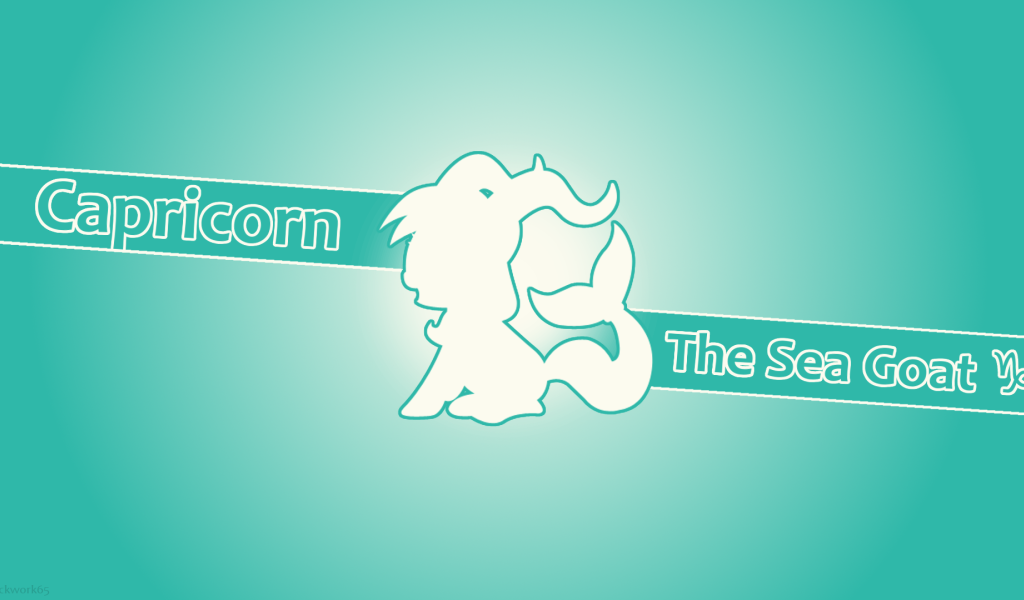 Детская картинка, козерог