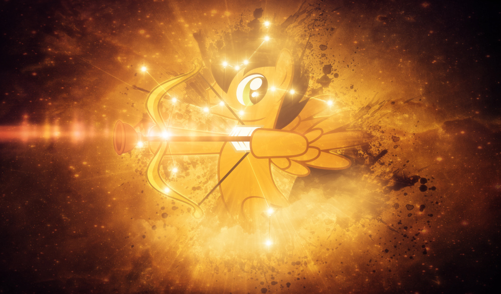 Стрелец, детский рисунок