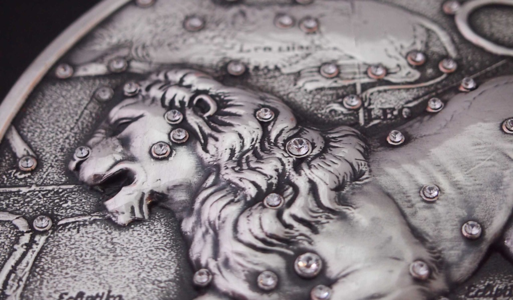 Лев на монете