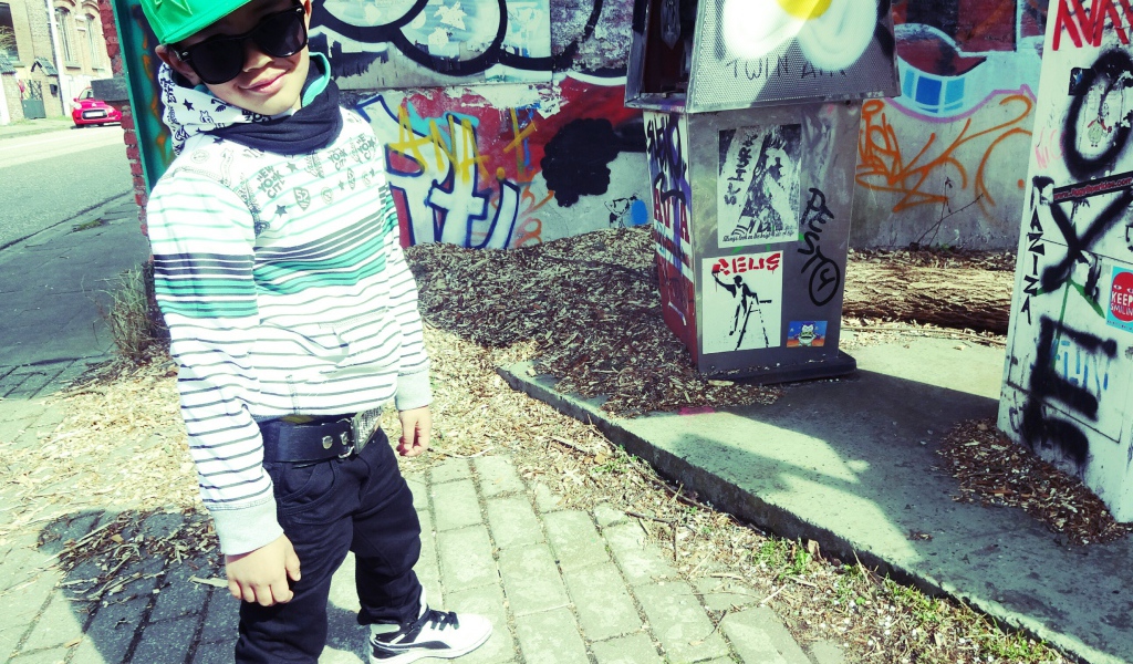 Ребёнок, стиль swag