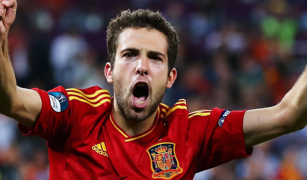  Барселона Хорди Альба забил гол