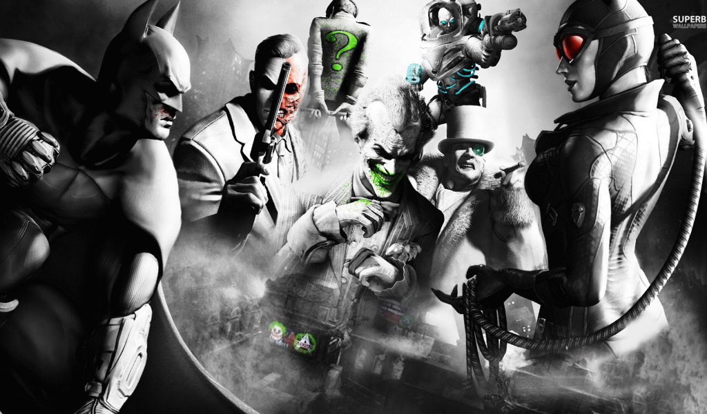 Batman: Arkham Orgins все герои