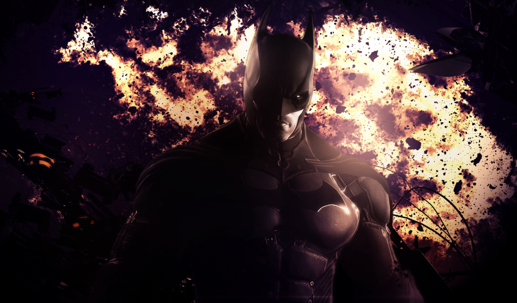 Batman: Arkham orgins взрыв