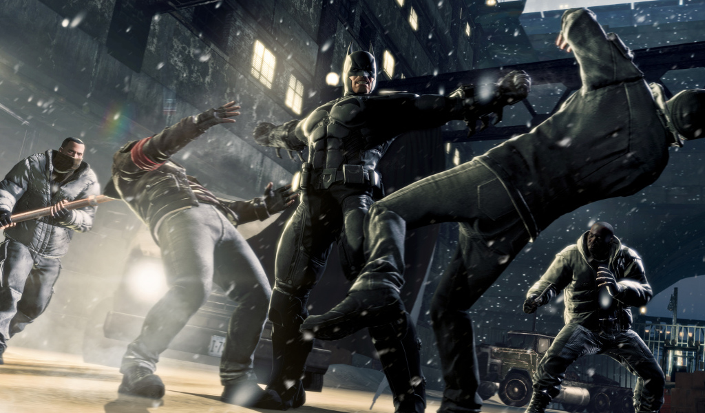 Batman: Arkham Origins в действии