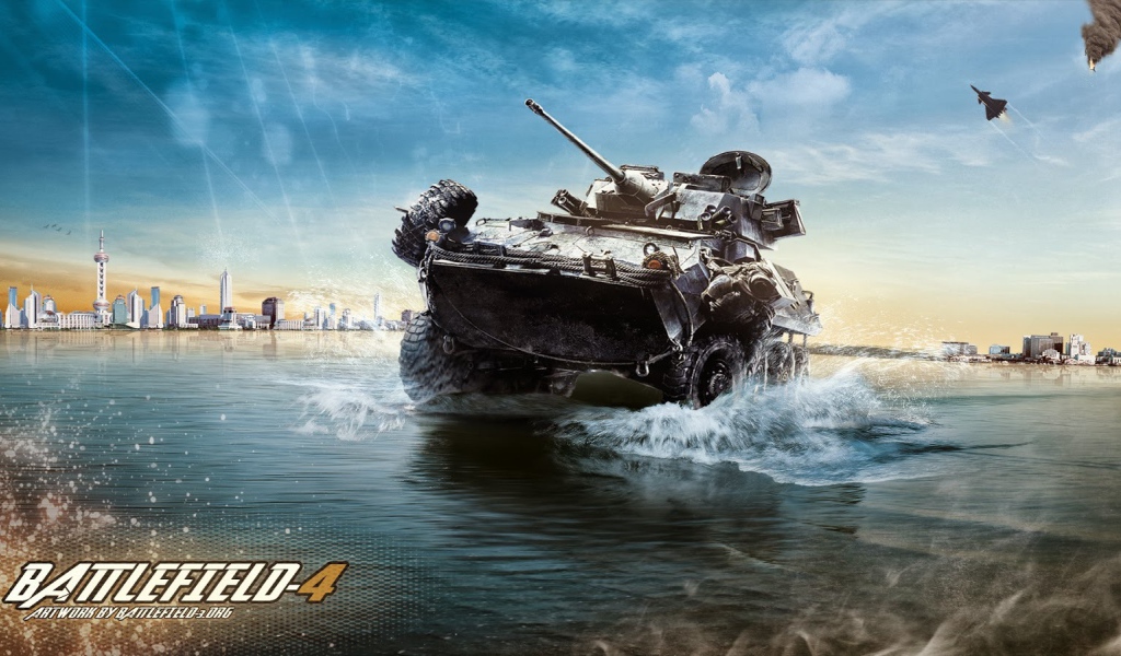  Battlefield 4 военная машина