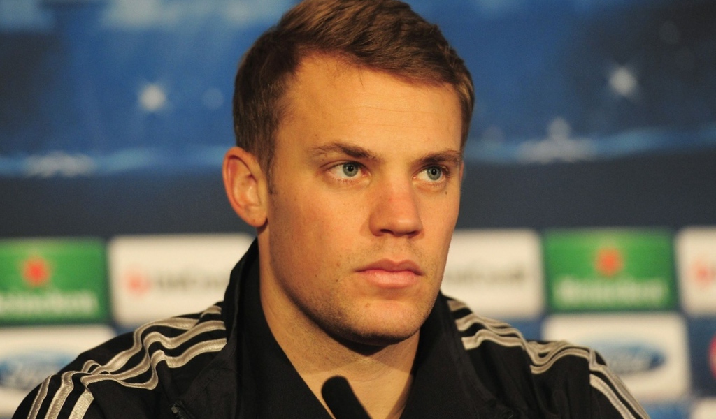 Бавария Мануэль Нойер крупным планом