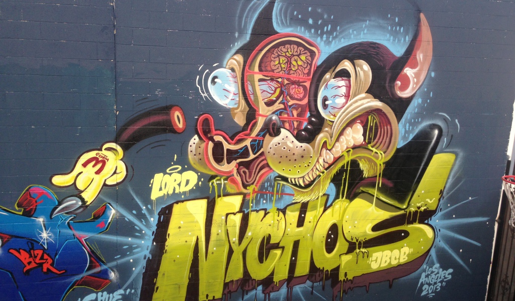 Красивое граффити