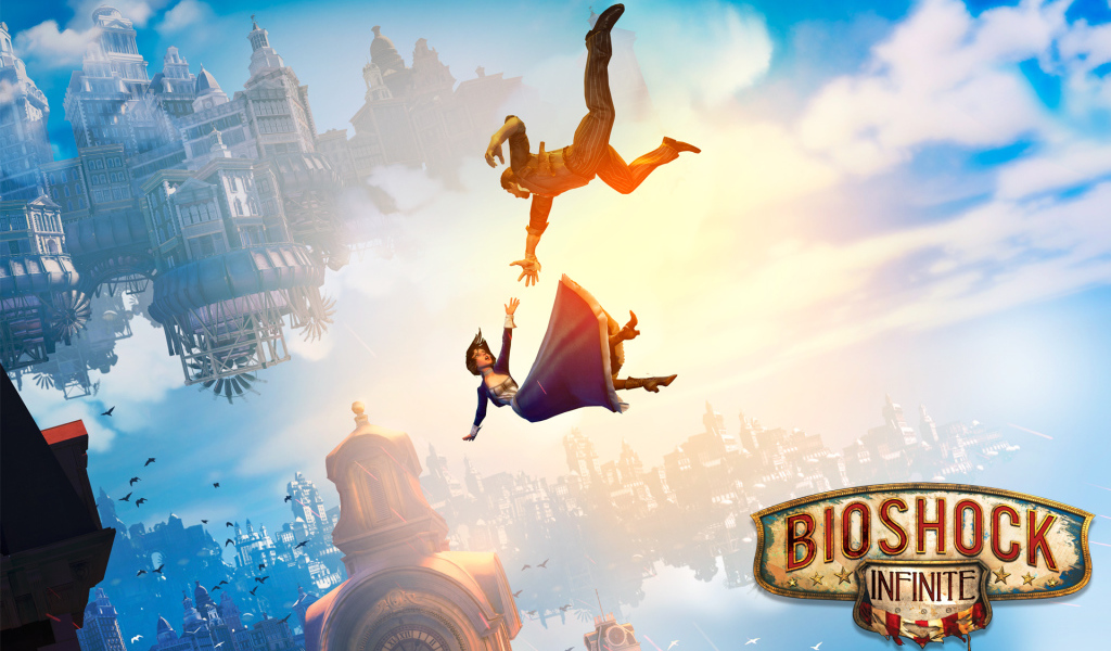 Bioshock Infinite: герой спасает даму