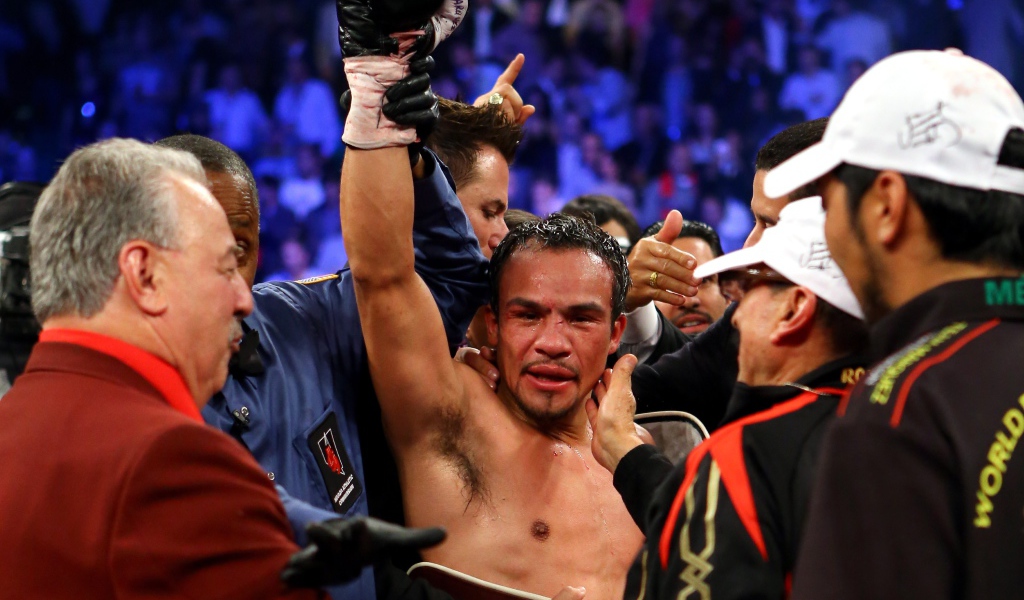 Боксер Хуан Мануэль Маркес чемпион