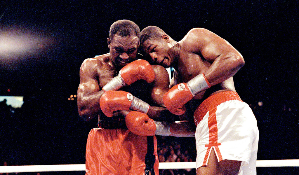 Легенда бокса Риддик Боу против Холифилда