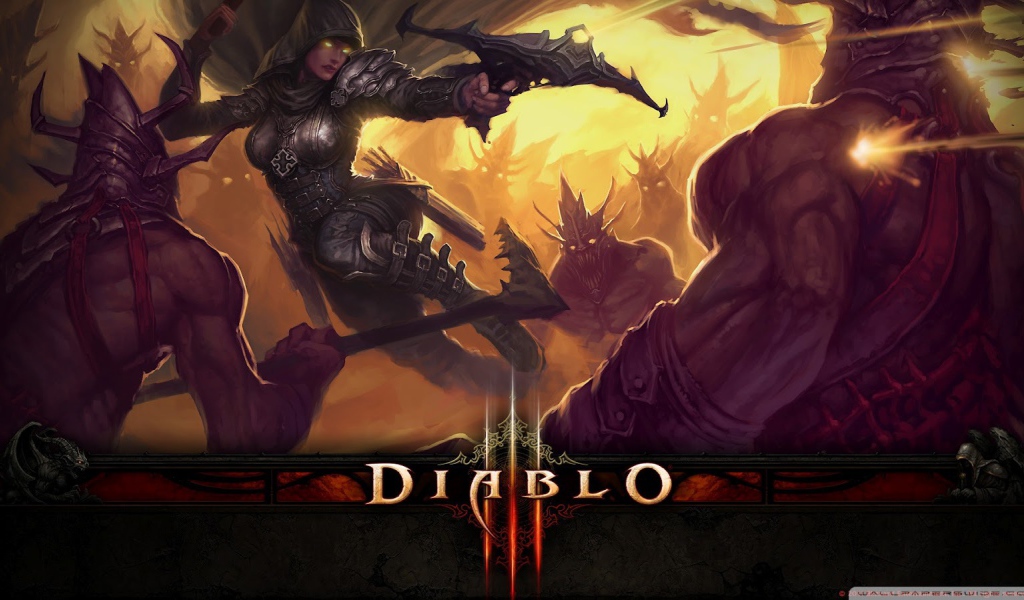 Diablo III: babe in action