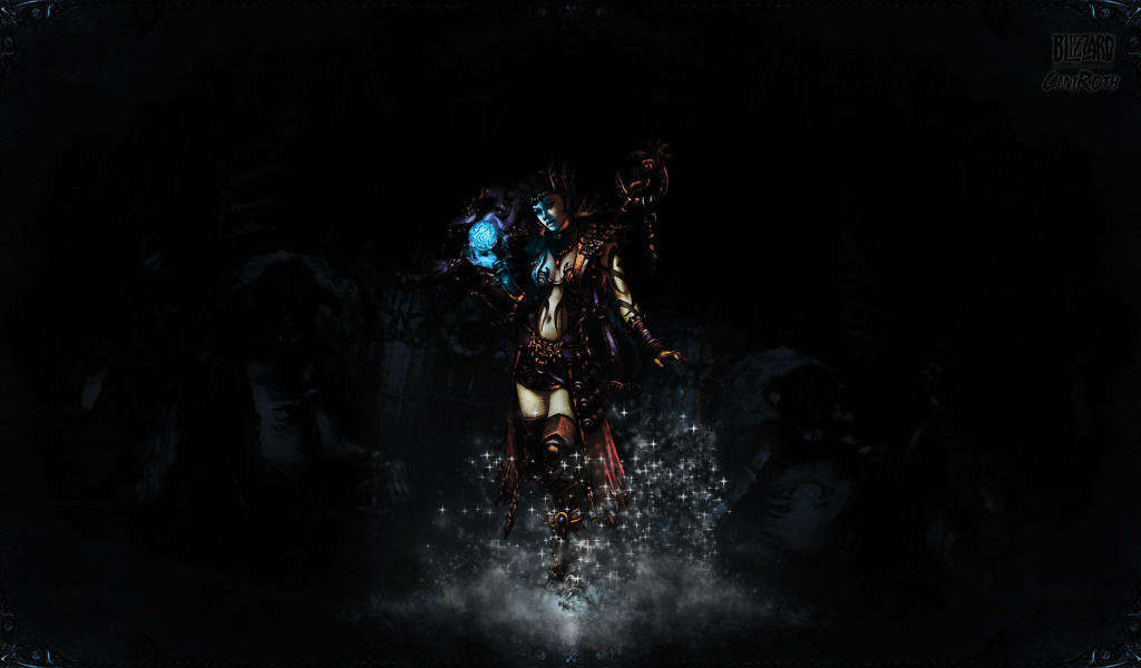  Diablo III: женская магия