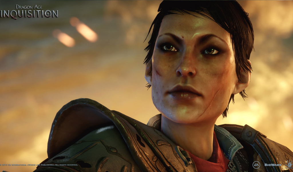 Dragon Age Inquisition: женщина-воин