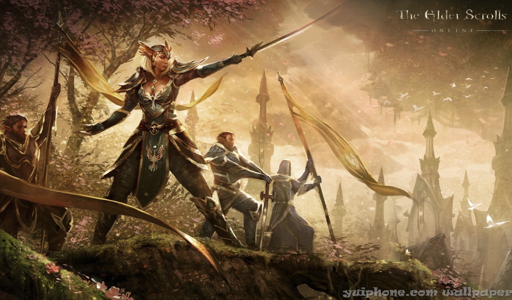 Elder Scrolls Online: эльфы собираются в бой