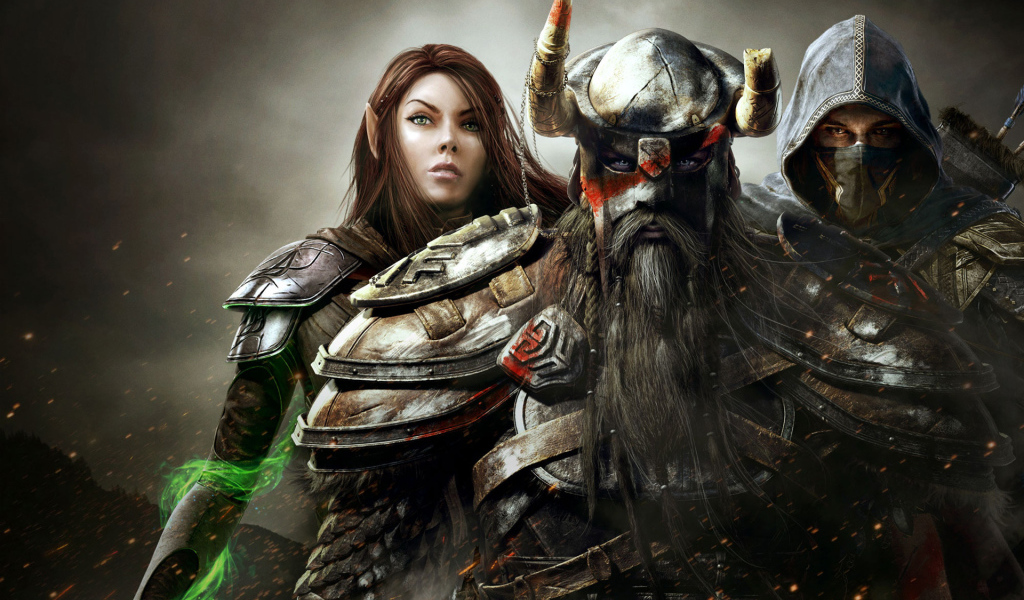 Elder Scrolls Online: варвар маг и лучник